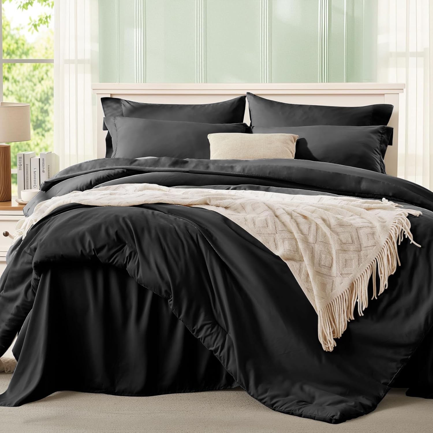 Queen Comforter Set 7 Pieces