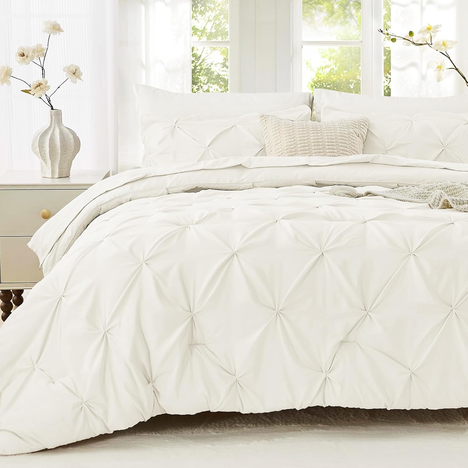 Queen Comforter Set, 7-Piece