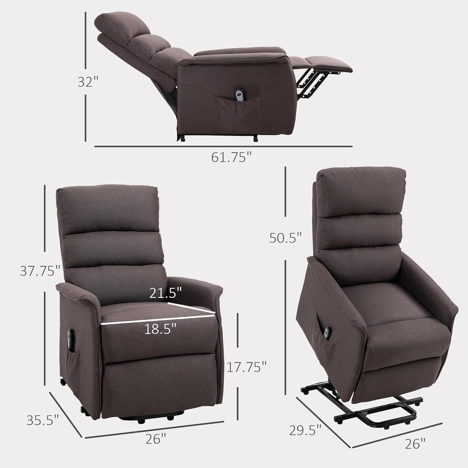 Power Lift Recliner Chair