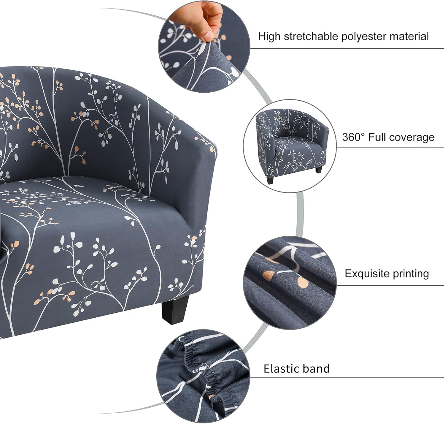 Club Chair Slipcover