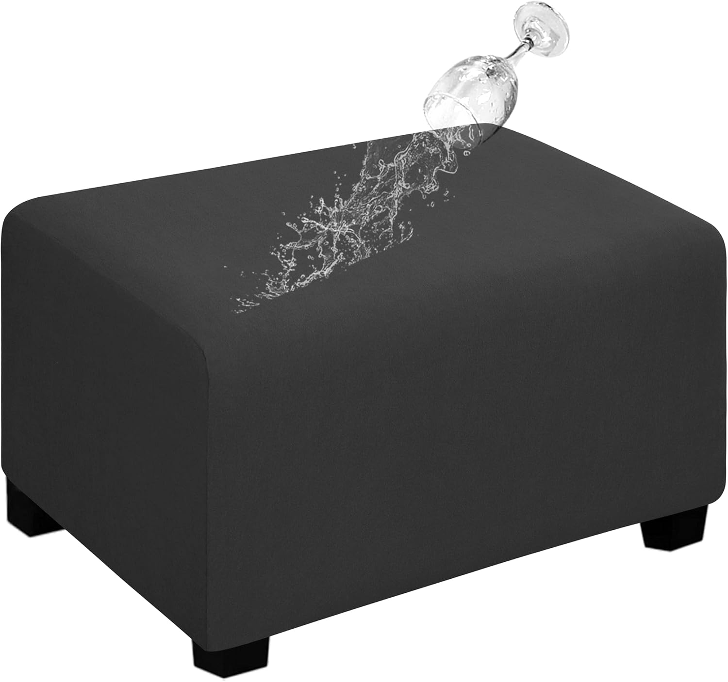 Dual Waterproof Stretch Ottoman Cover