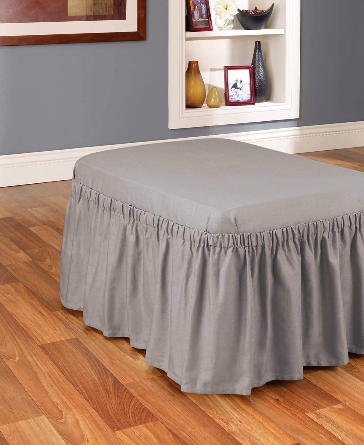 Ottoman Two Piece Slipcover