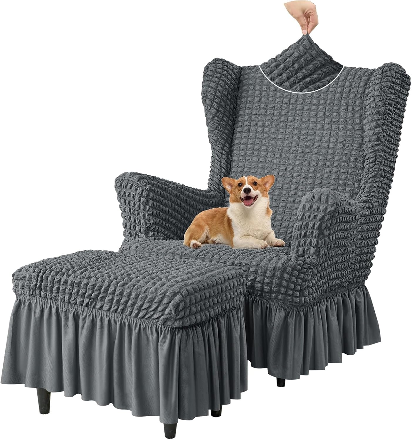 Wingback Chair Slipcover