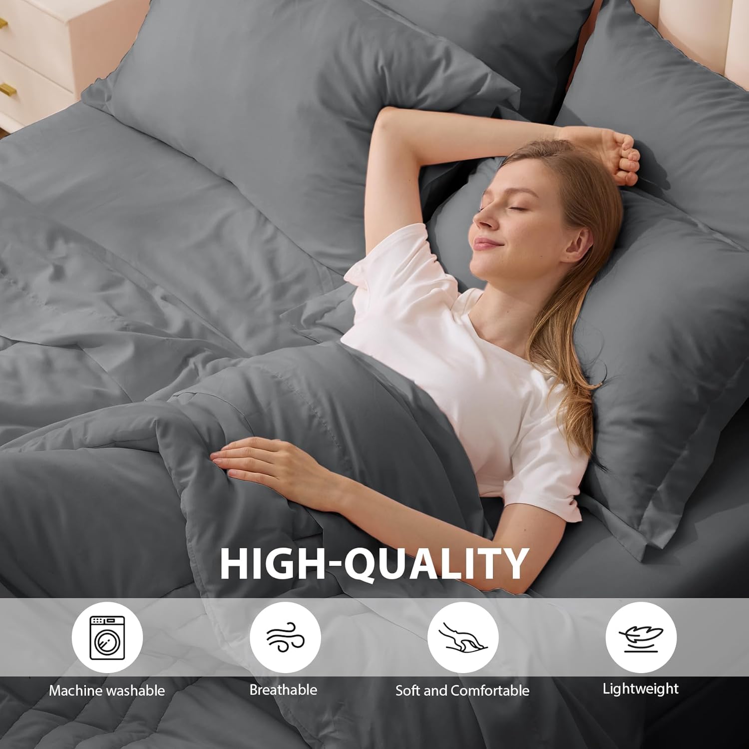 Bed in a Bag Queen Size 7 Pieces