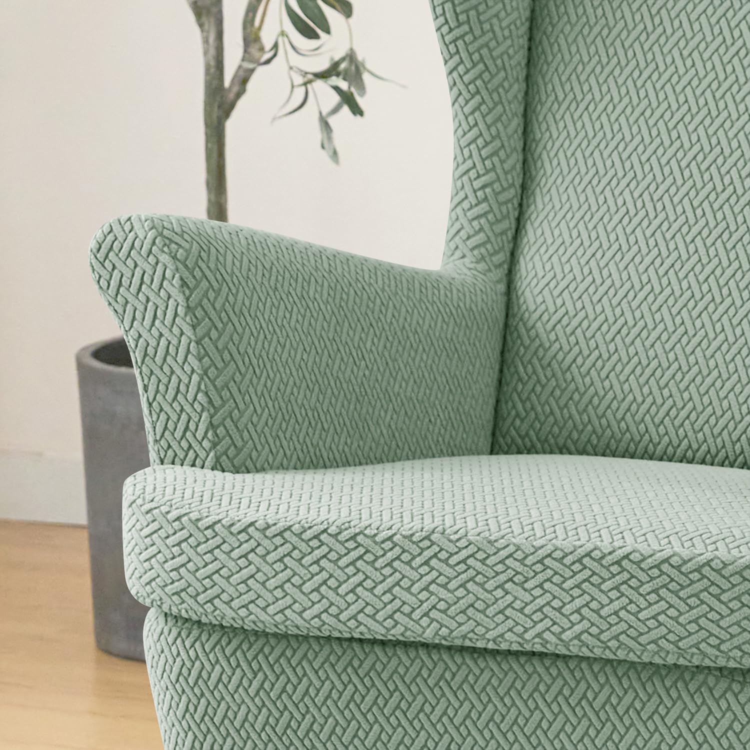 Wingback Chair Cover