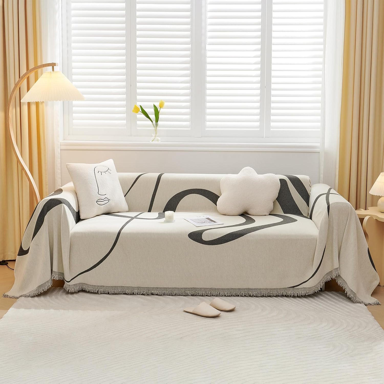 VClife Boho Couch Cover Sofa Covers