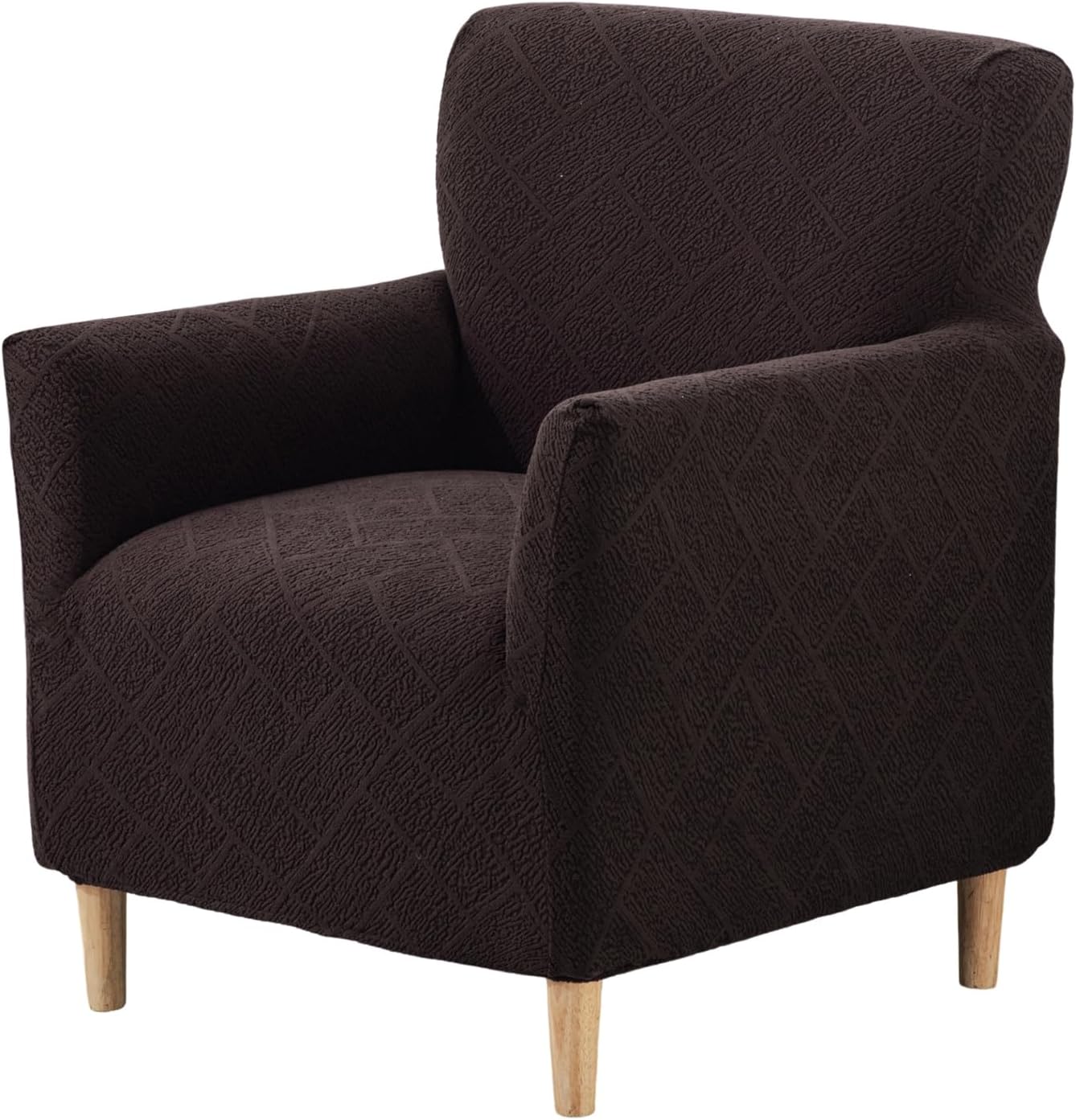 Printed Banquet Armchair Slipcovers Soft Chair Covers Armchair 1-Piece Stretch Chair Covers for Living Room Nonslip Outdoor Armchair Slipcover Kids Pets Friendly Furniture Protector,01