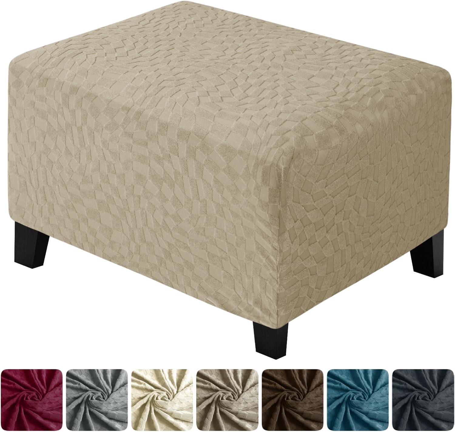 Rectangle Footrest Slipcovers