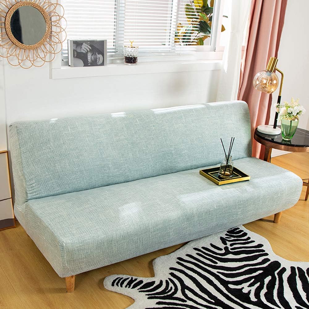 Armless Sofa Cover Futon Slipcover