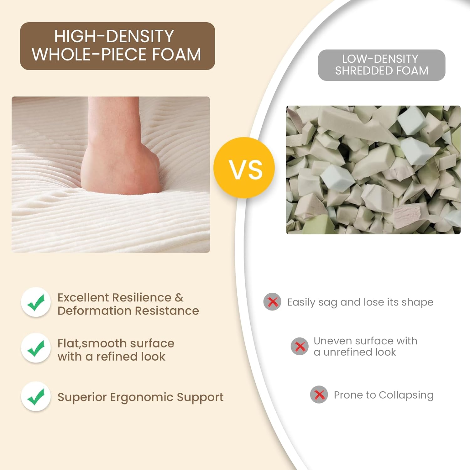 Folding Sofa Bed, Convertible Sleeper Chair with Pilow Foldable Matress, 2 in 1 Pull Out Loveseat Sofa Portable Fold Out Chair Bed Comfy Floor Couch Lounge for Living Room Bedroom