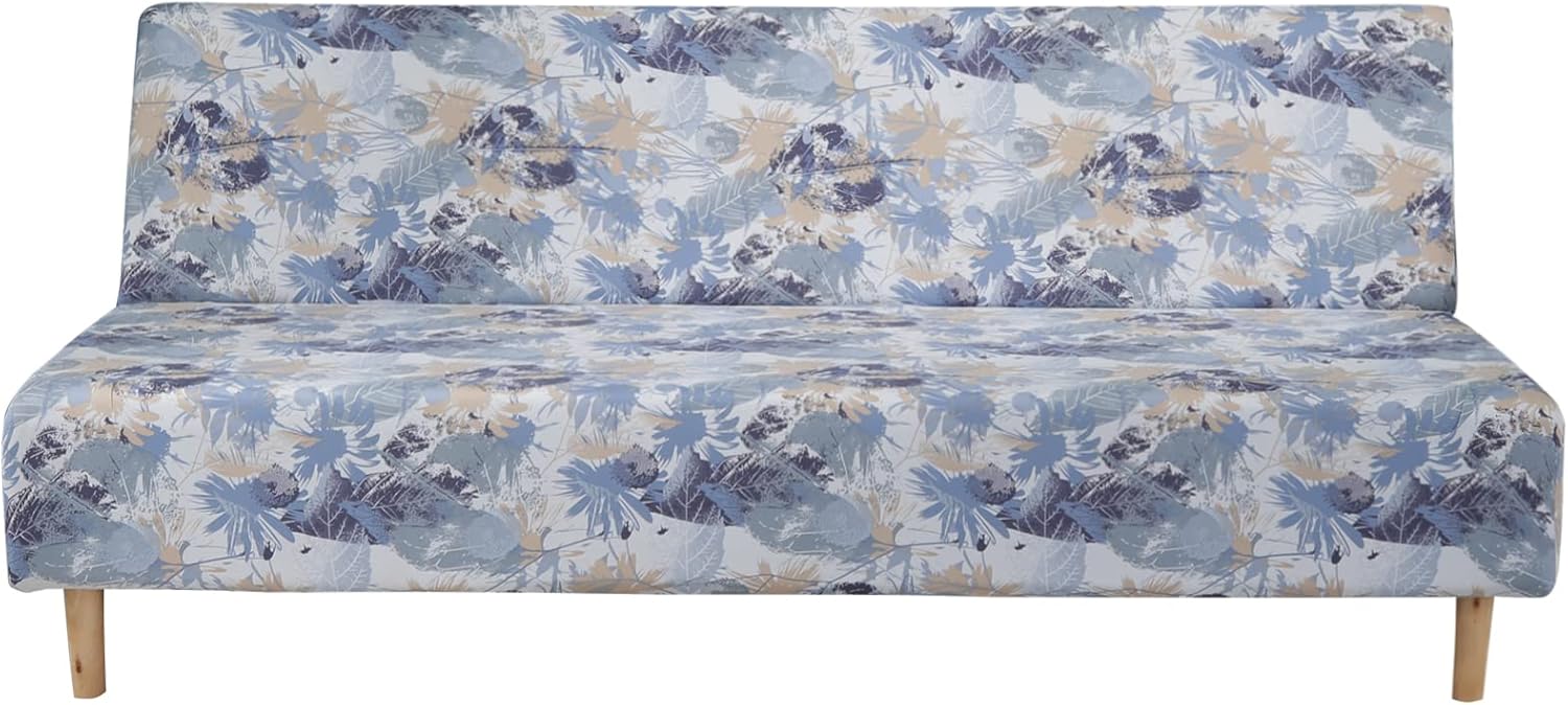 Armless Sofa Cover Futon Slipcover