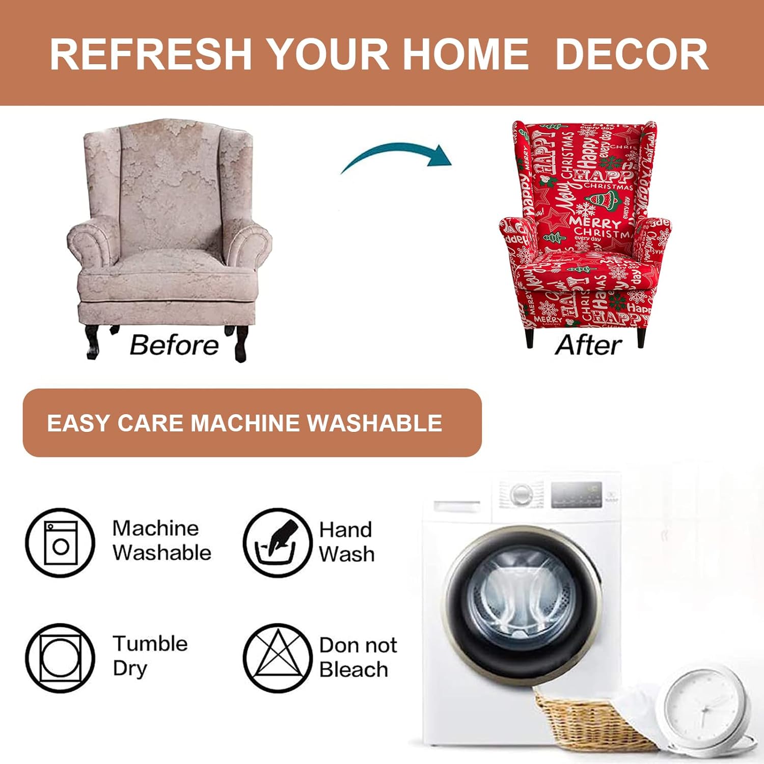 Wingback Chair Slipco