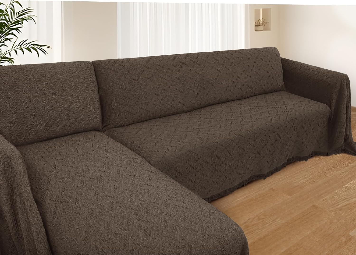 Couch Covers 2 Pieces L Shaped Sofa Cover