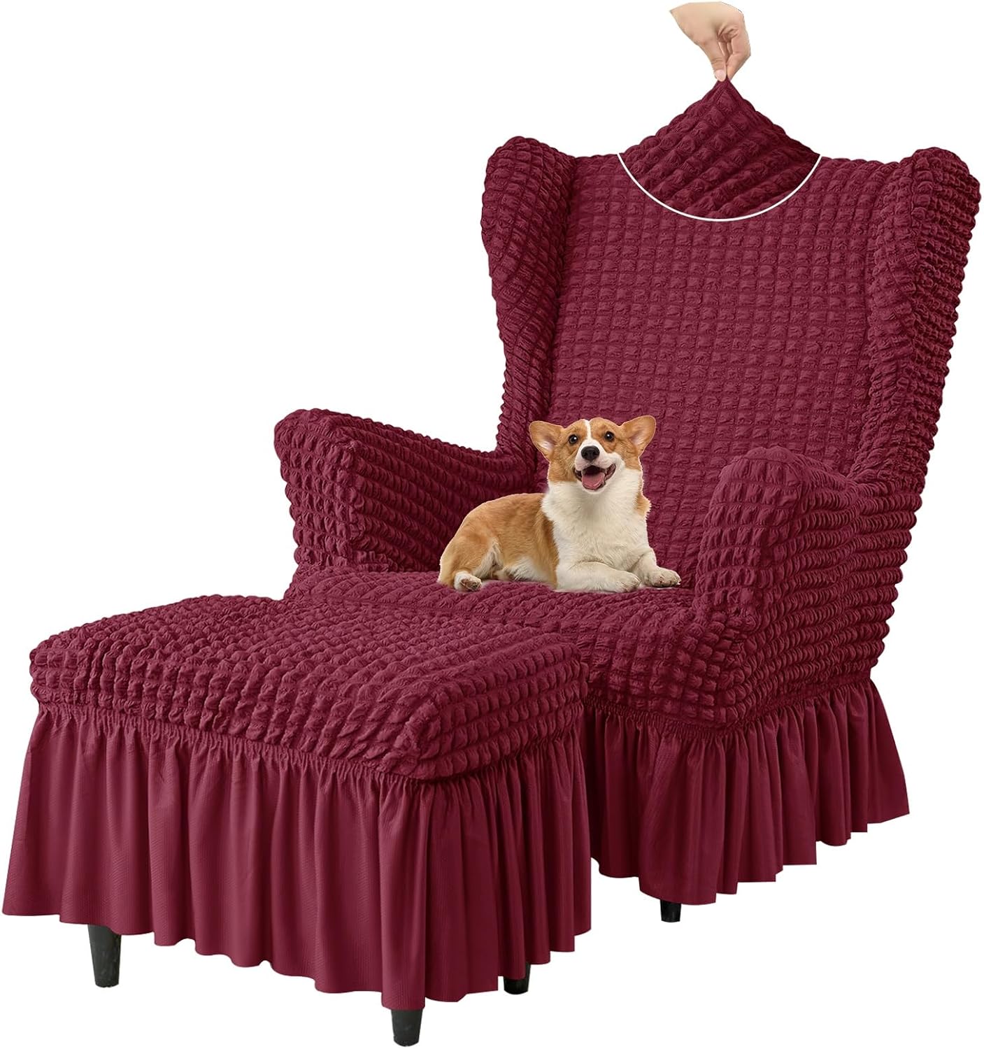 Wingback Chair Slipcover