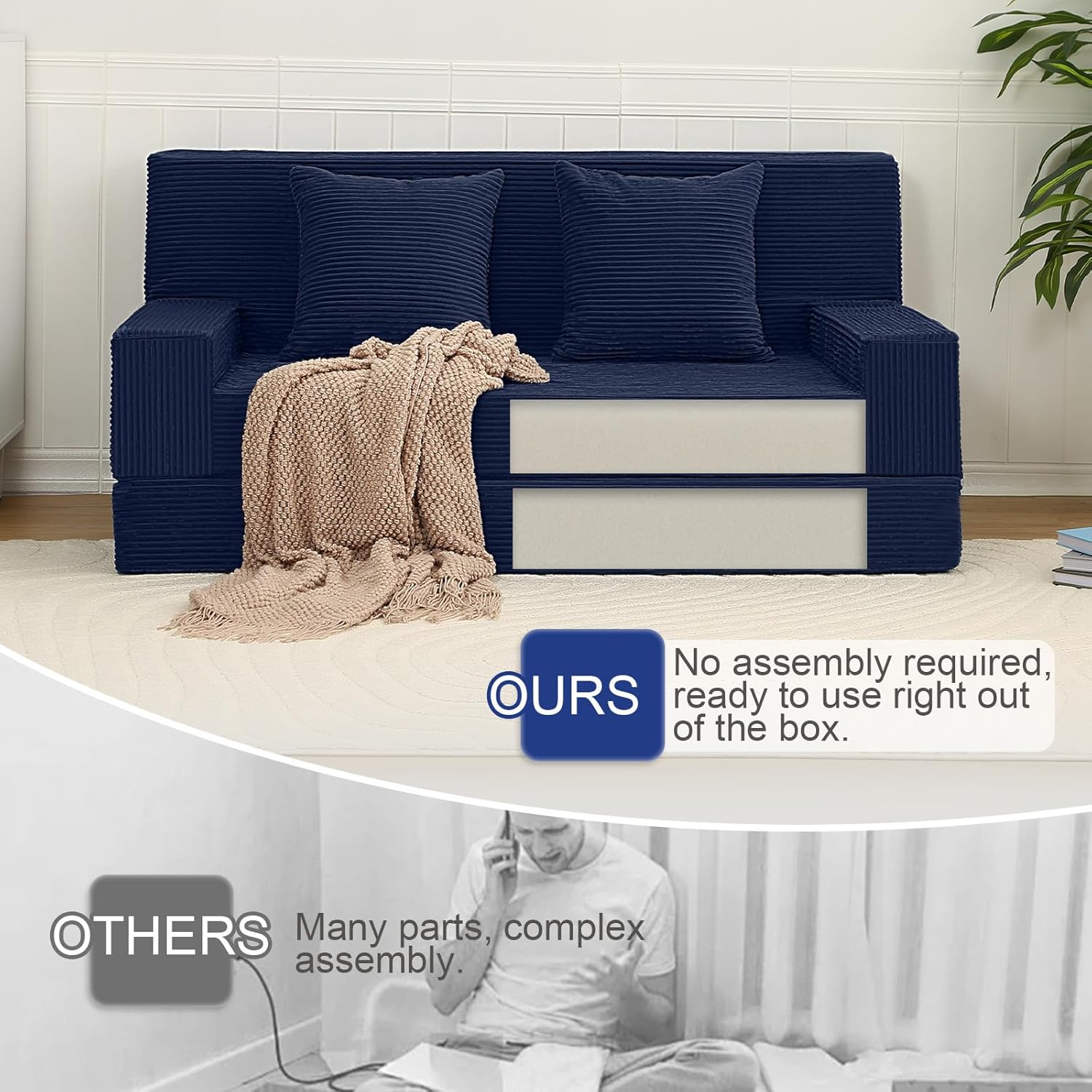 Convertible Sofa Bed