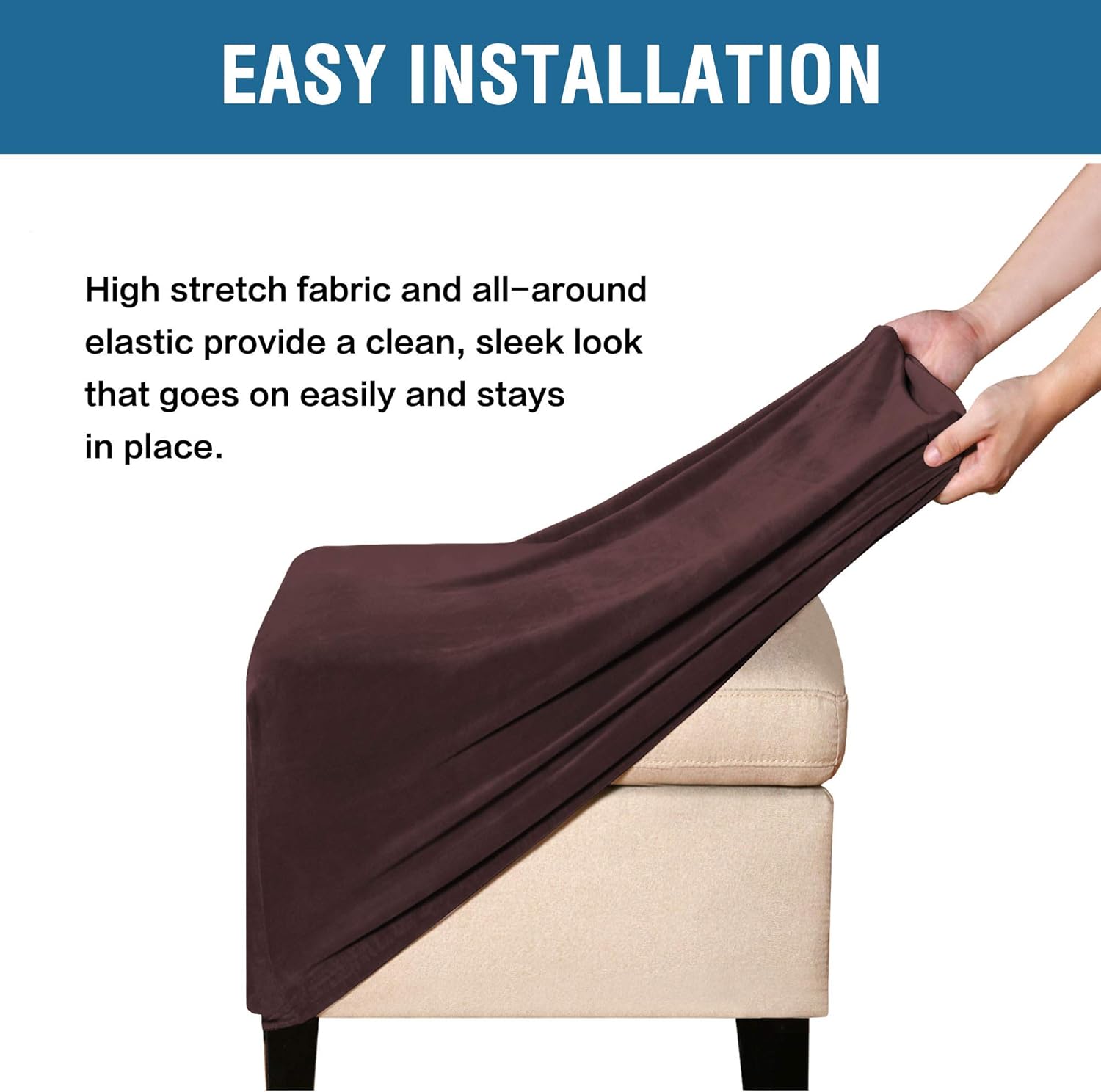 Ottoman Covers Slipcover