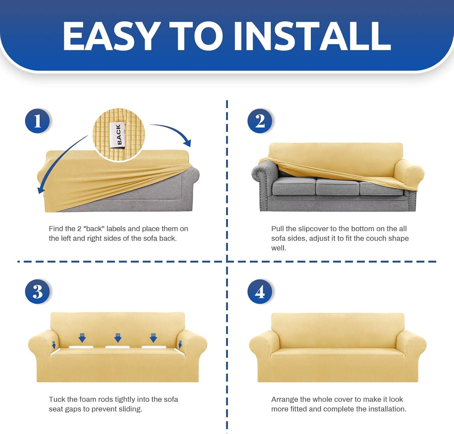 Stretch Sofa Cover Slipcover