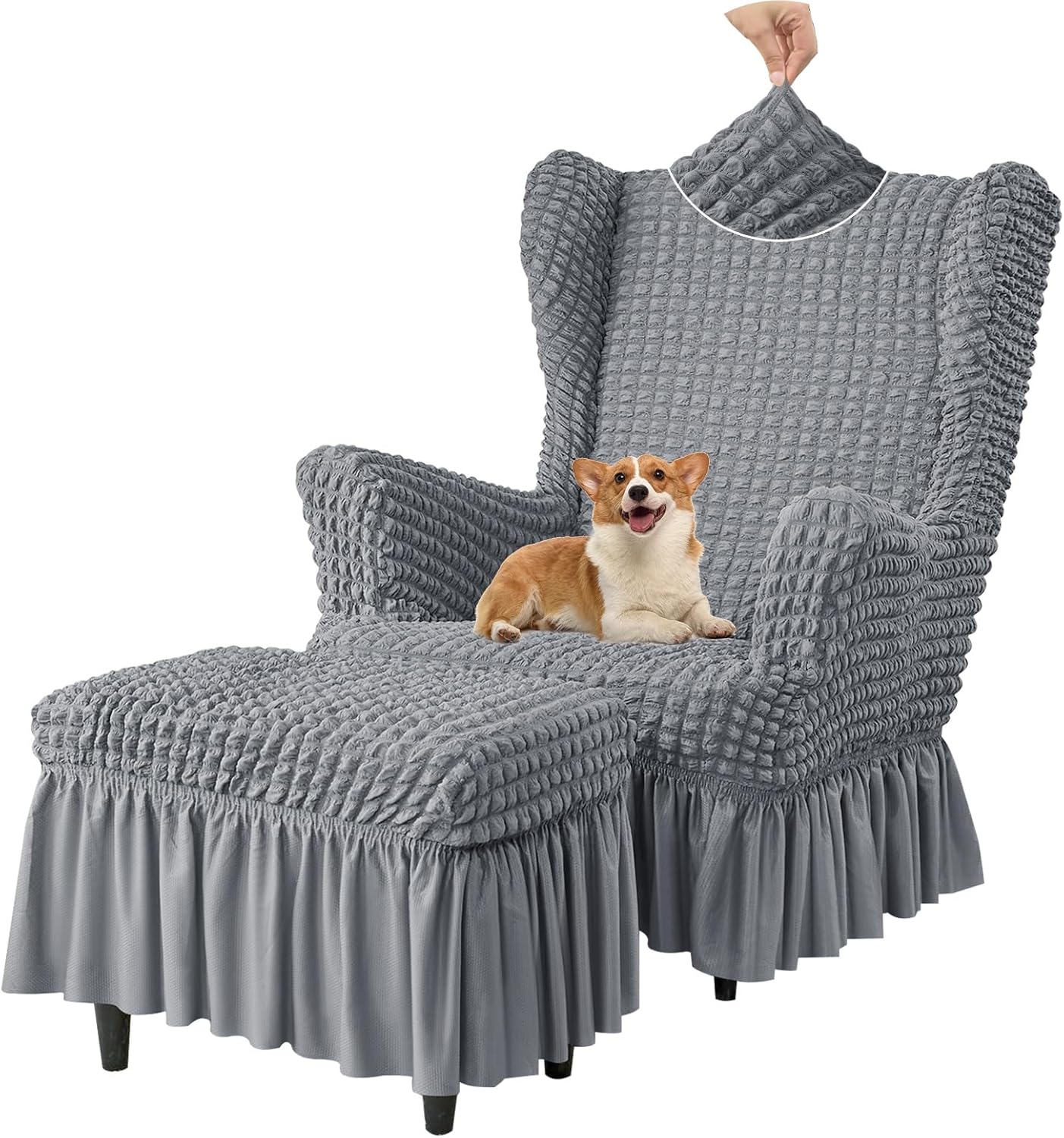 Wingback Chair Slipcover