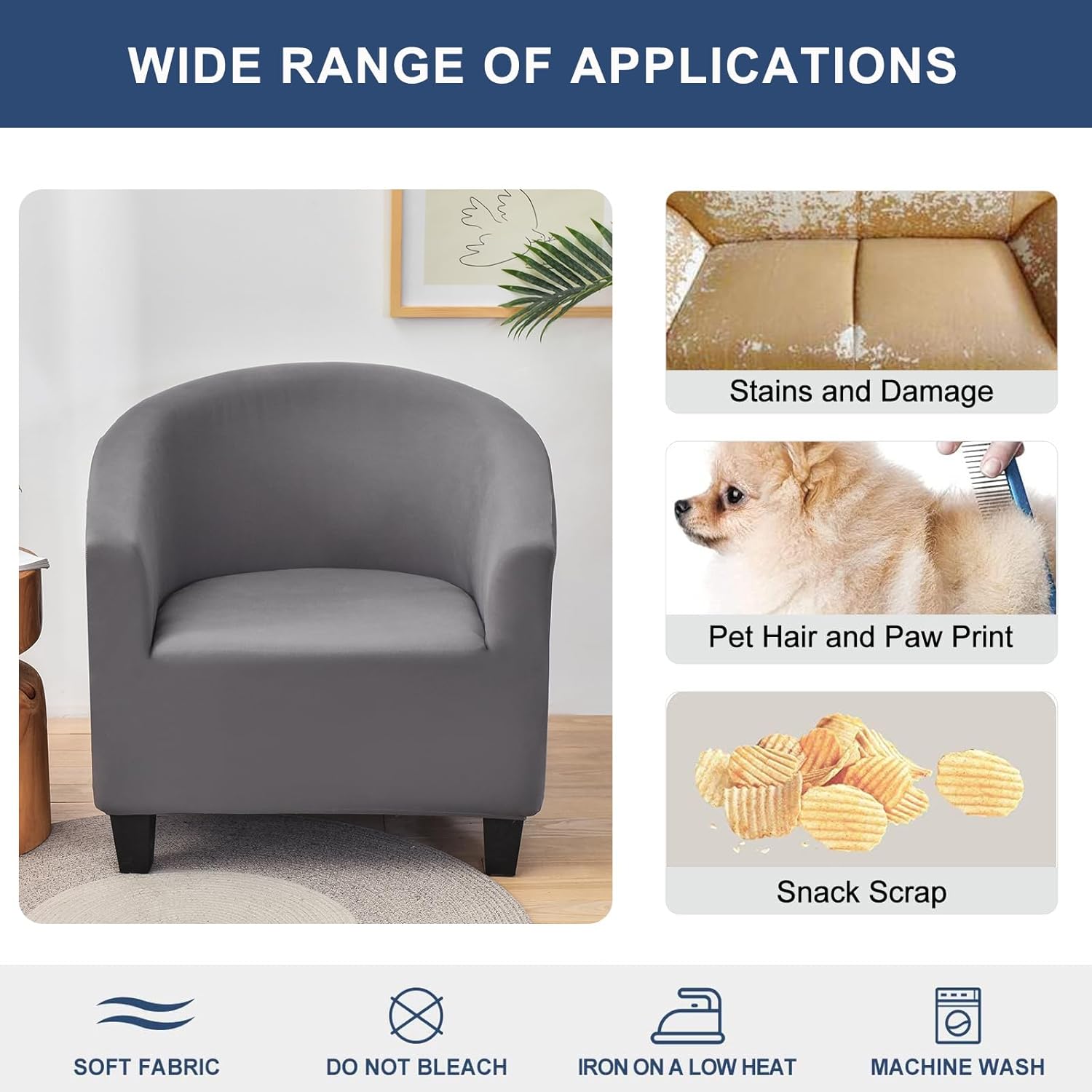 Club Chair Slipcover