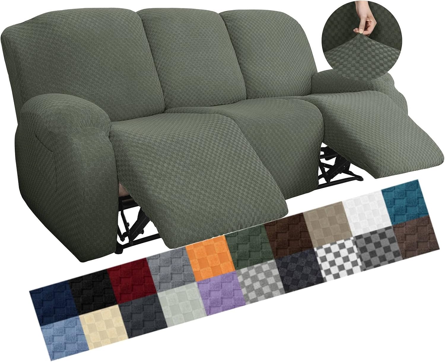 Stretch Loveseat Recliner Slipcover