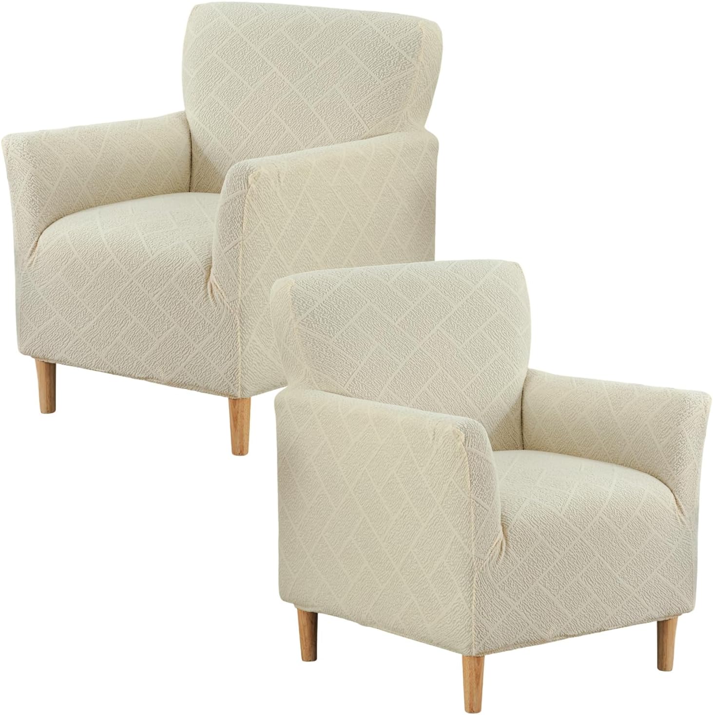 Printed Banquet Armchair Slipcovers Soft Chair Covers Armchair 1-Piece Stretch Chair Covers for Living Room Nonslip Outdoor Armchair Slipcover Kids Pets Friendly Furniture Protector,01