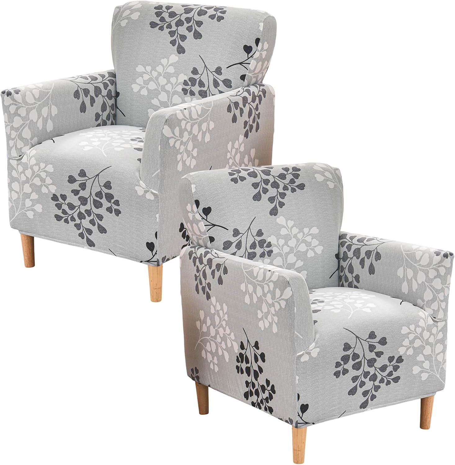 Printed Banquet Armchair Slipcovers Soft Chair Covers Armchair 1-Piece Stretch Chair Covers for Living Room Nonslip Outdoor Armchair Slipcover Kids Pets Friendly Furniture Protector,01