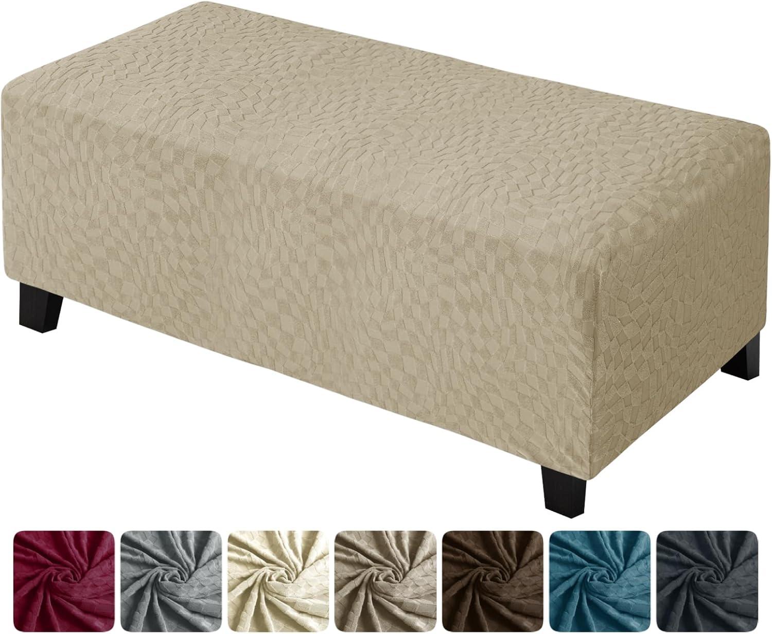 Rectangle Footrest Slipcovers