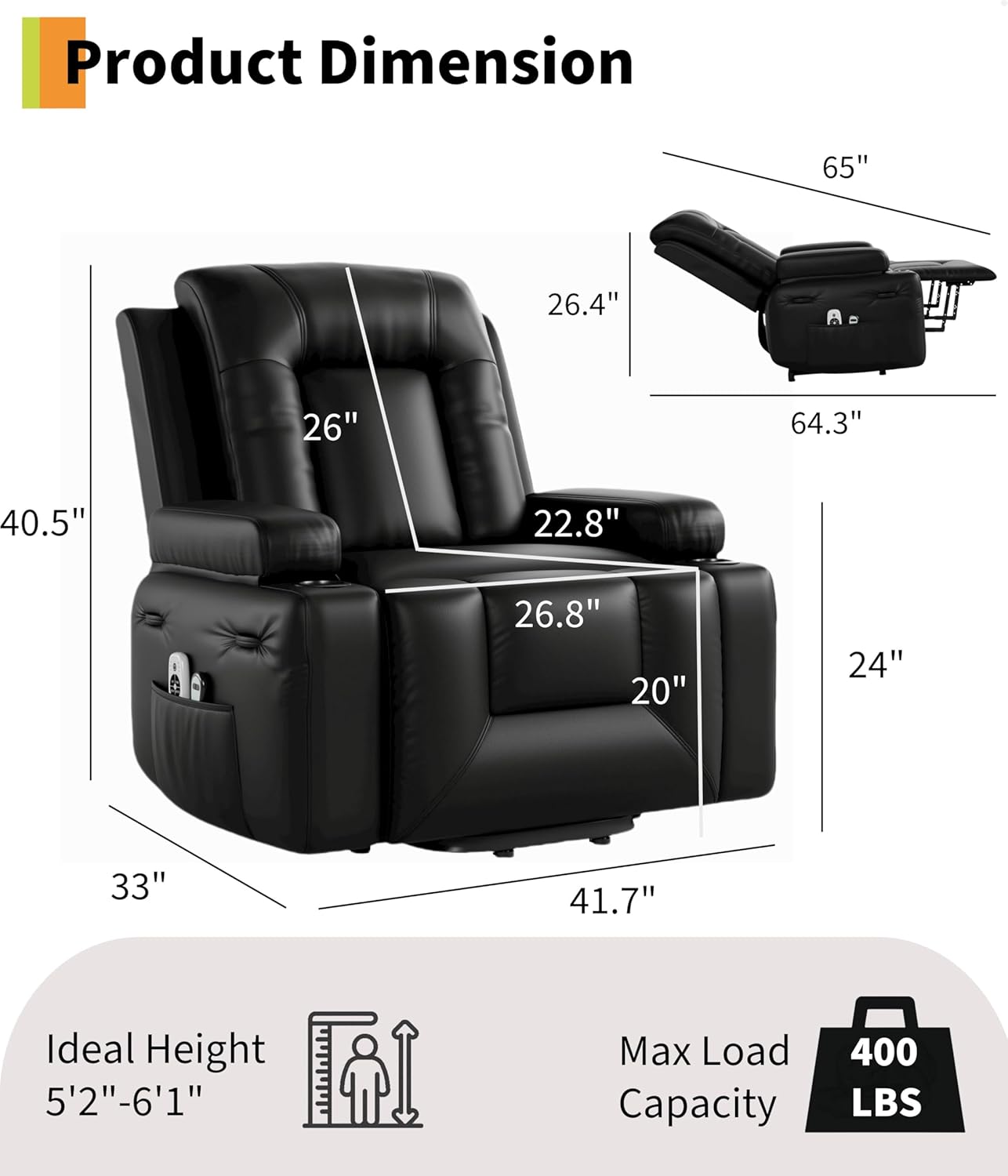 Power Lift Recliner Chair