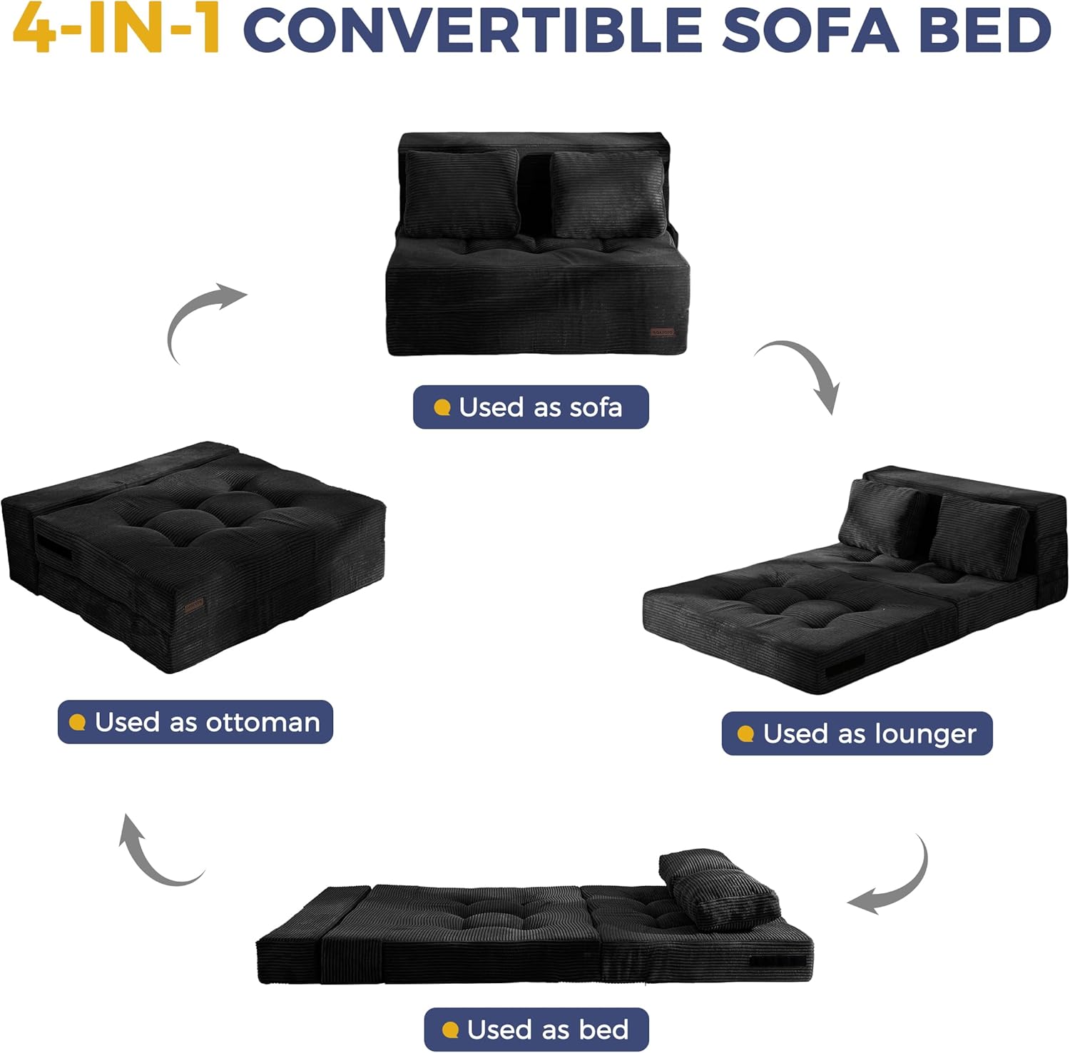 Convertible Sofa Bed