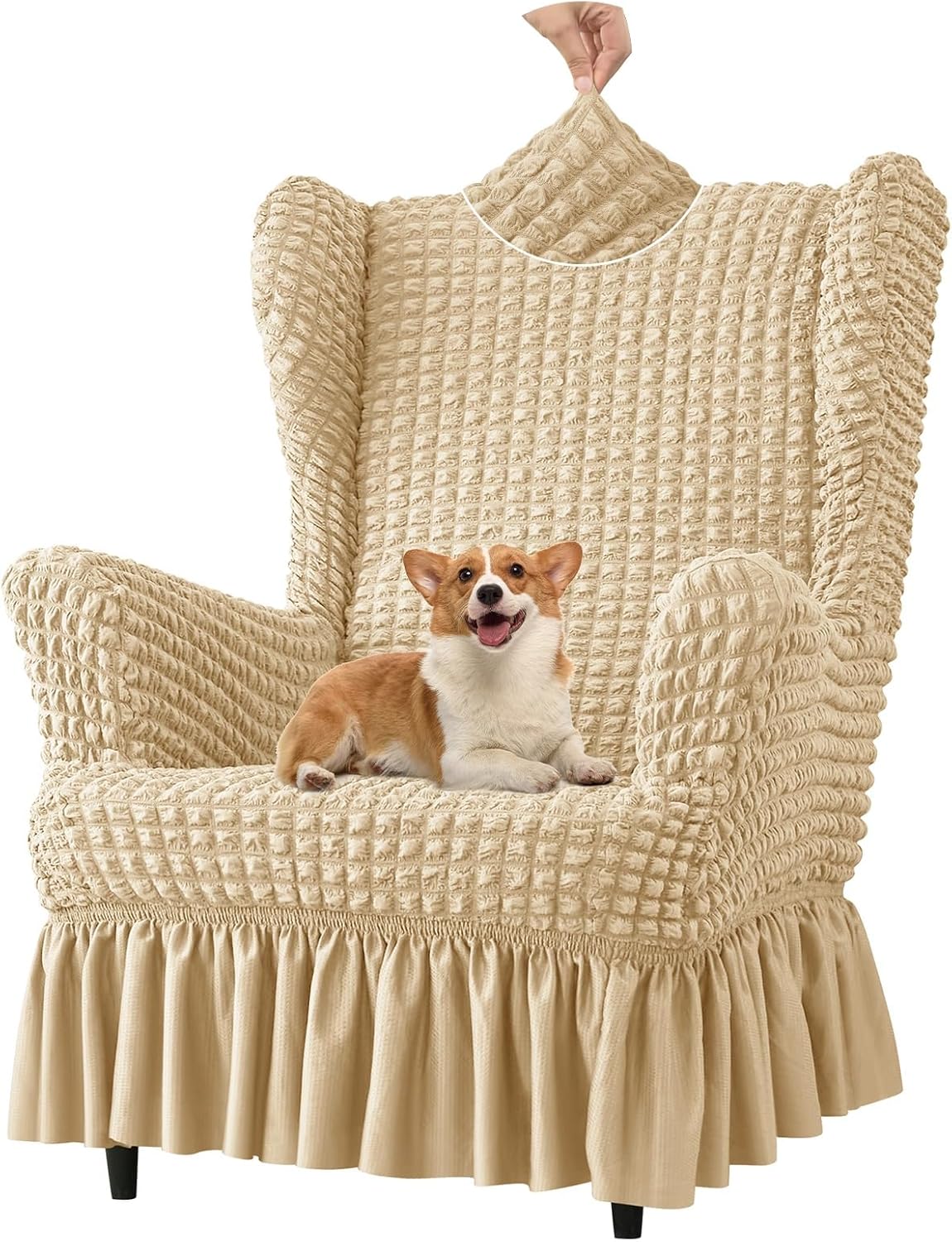 Wingback Chair Slipcover