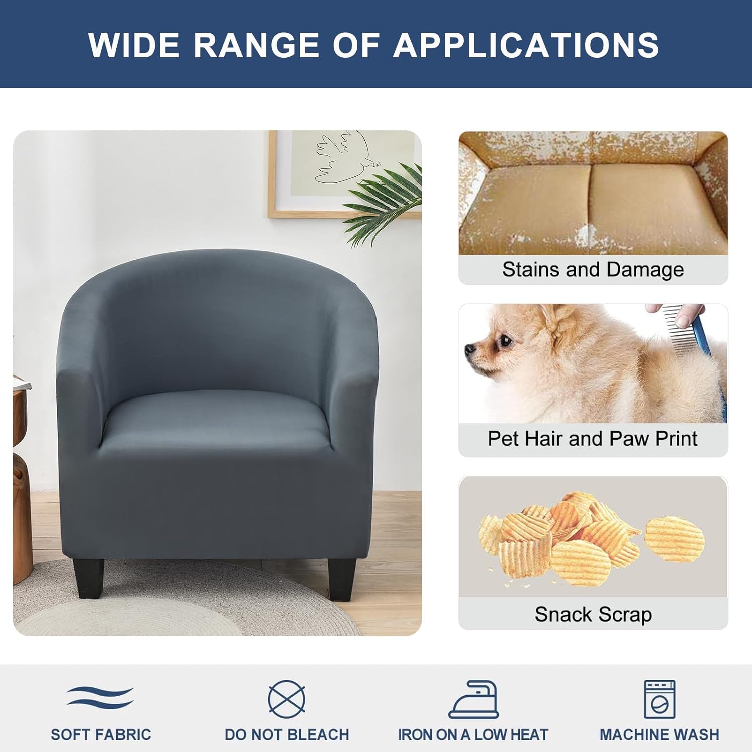 Club Chair Slipcover