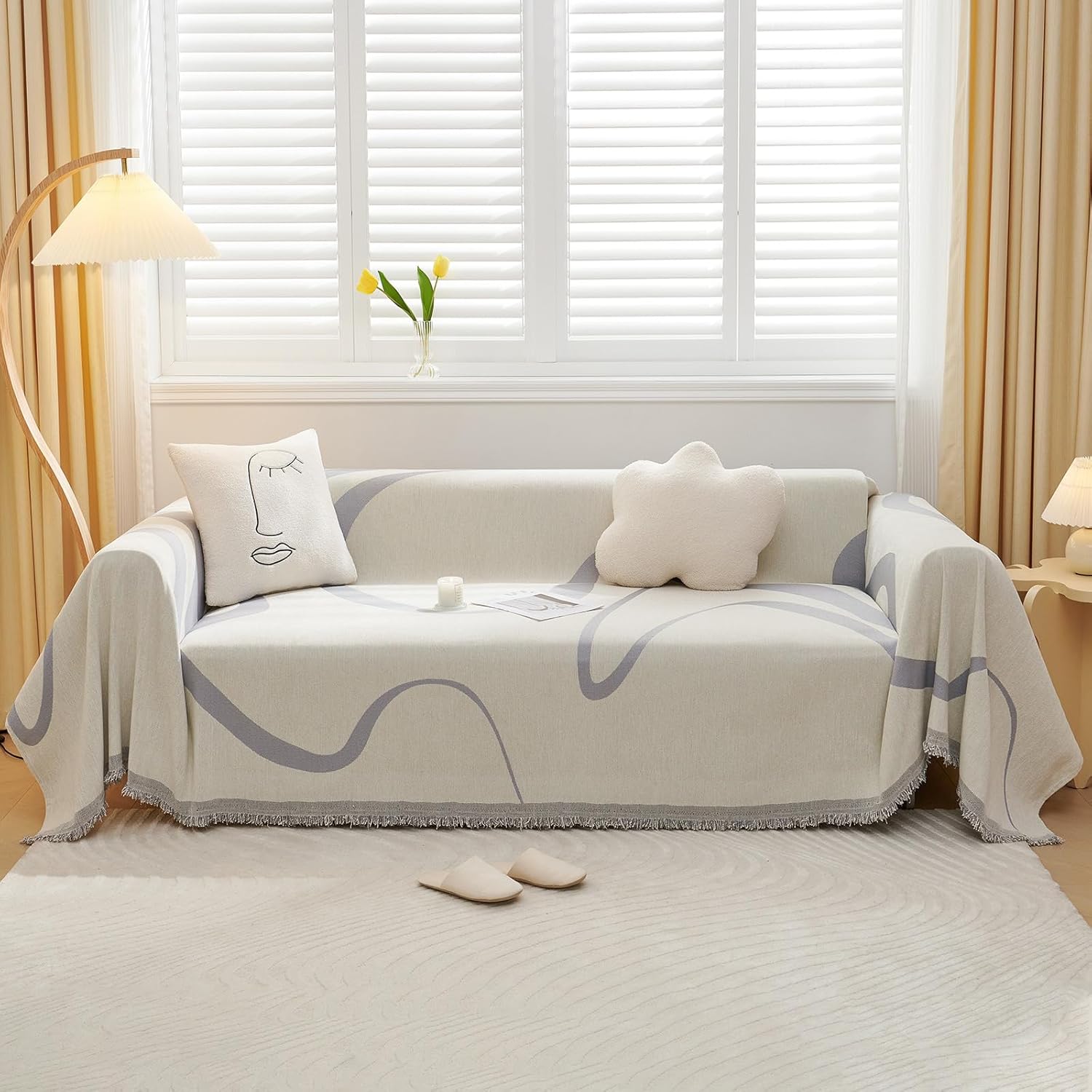 VClife Boho Couch Cover Sofa Covers