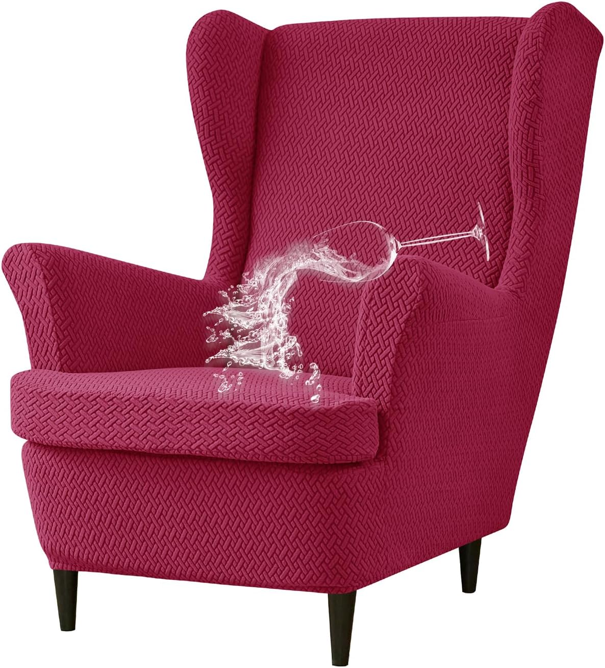 Wingback Chair Cover