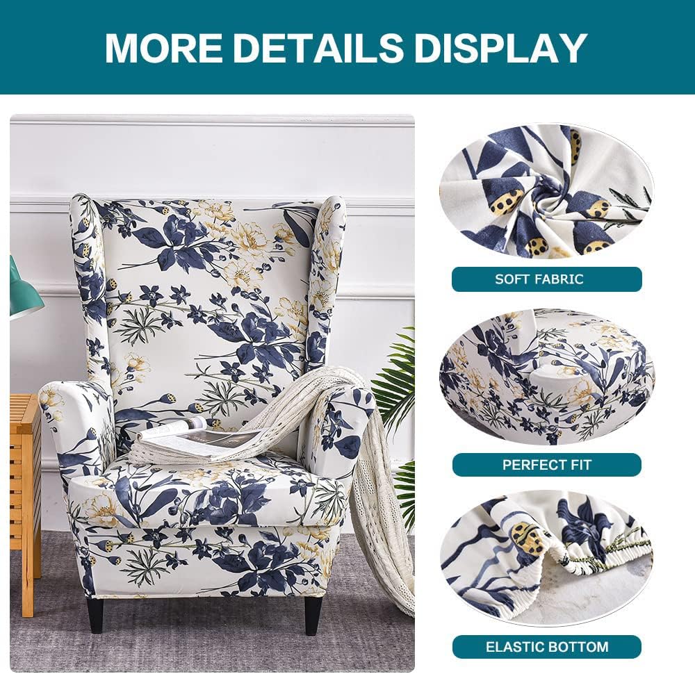 Wingback Chair Cover Slipcovers
