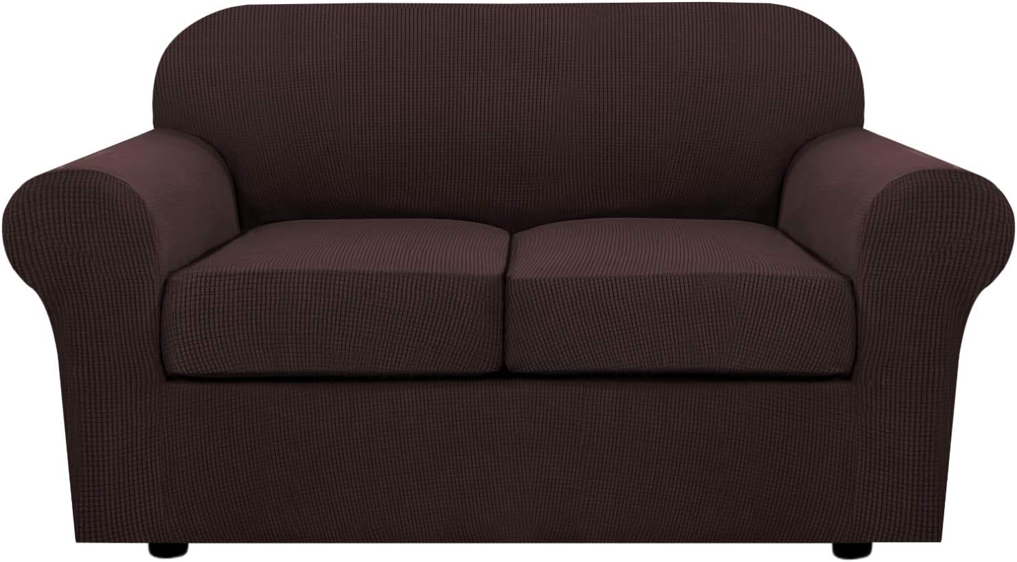 4 Piece Stretch Couch Covers for 3 Cushion Couch Sofa