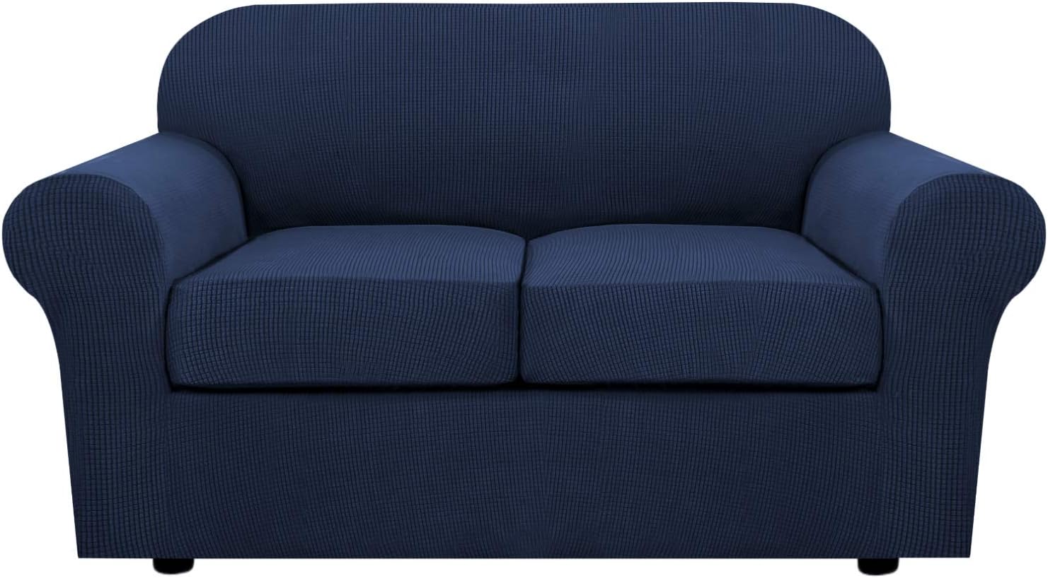 4 Piece Stretch Couch Covers for 3 Cushion Couch Sofa