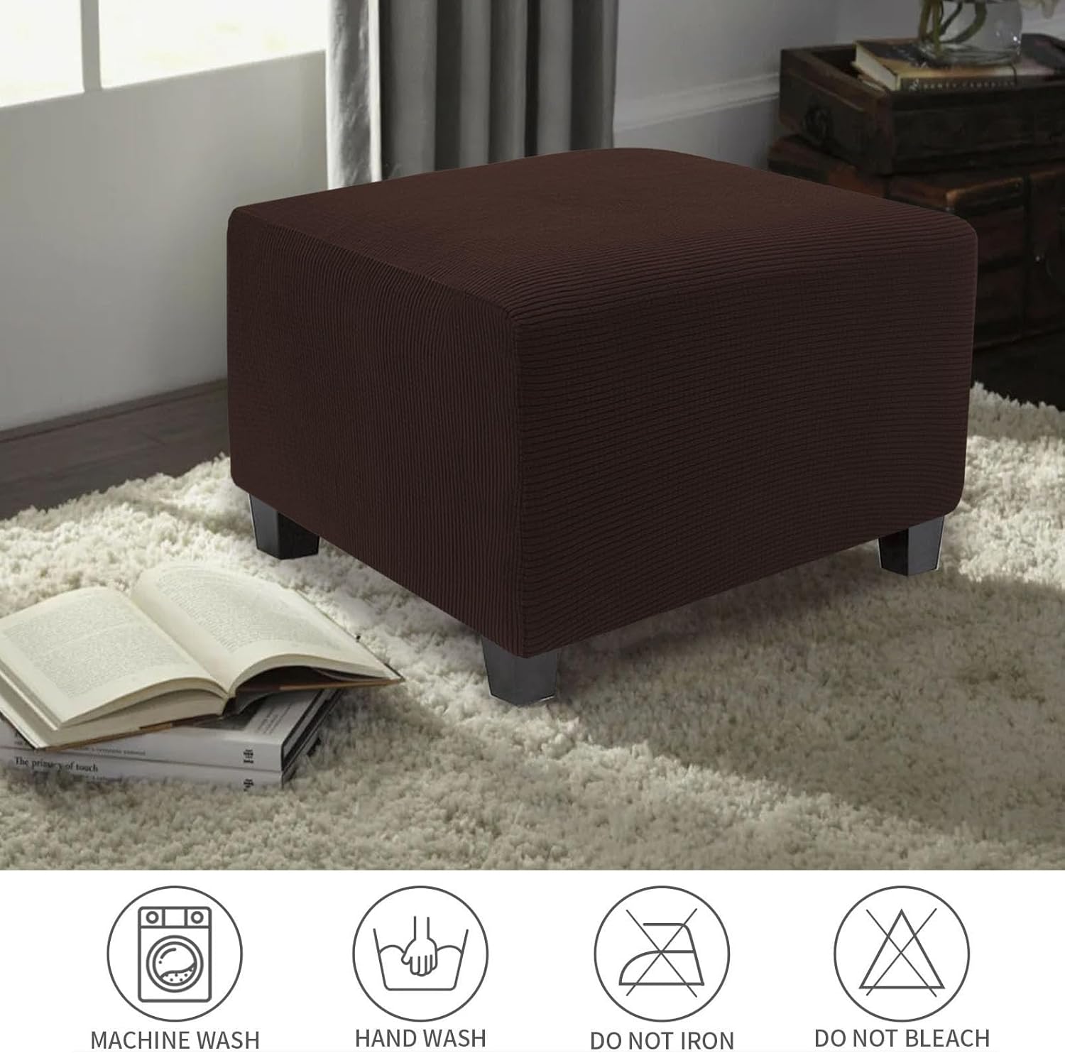 Square Ottoman Cover
