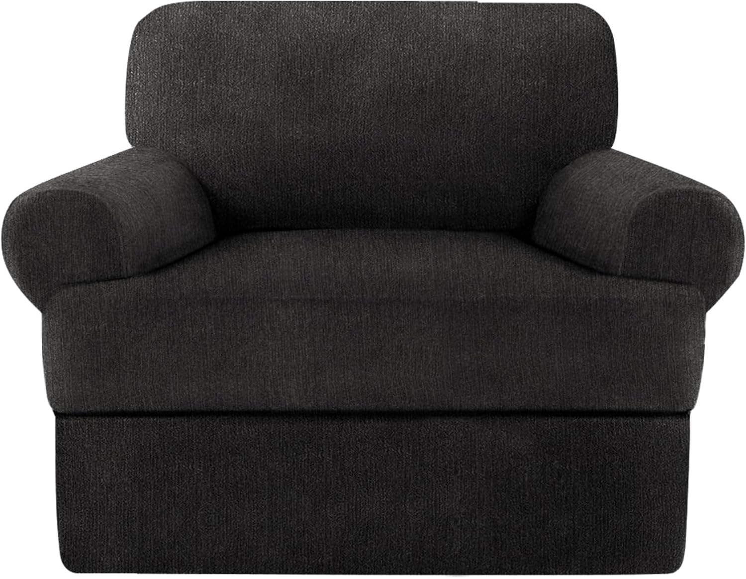 2 Pieces T Cushion Chair Covers