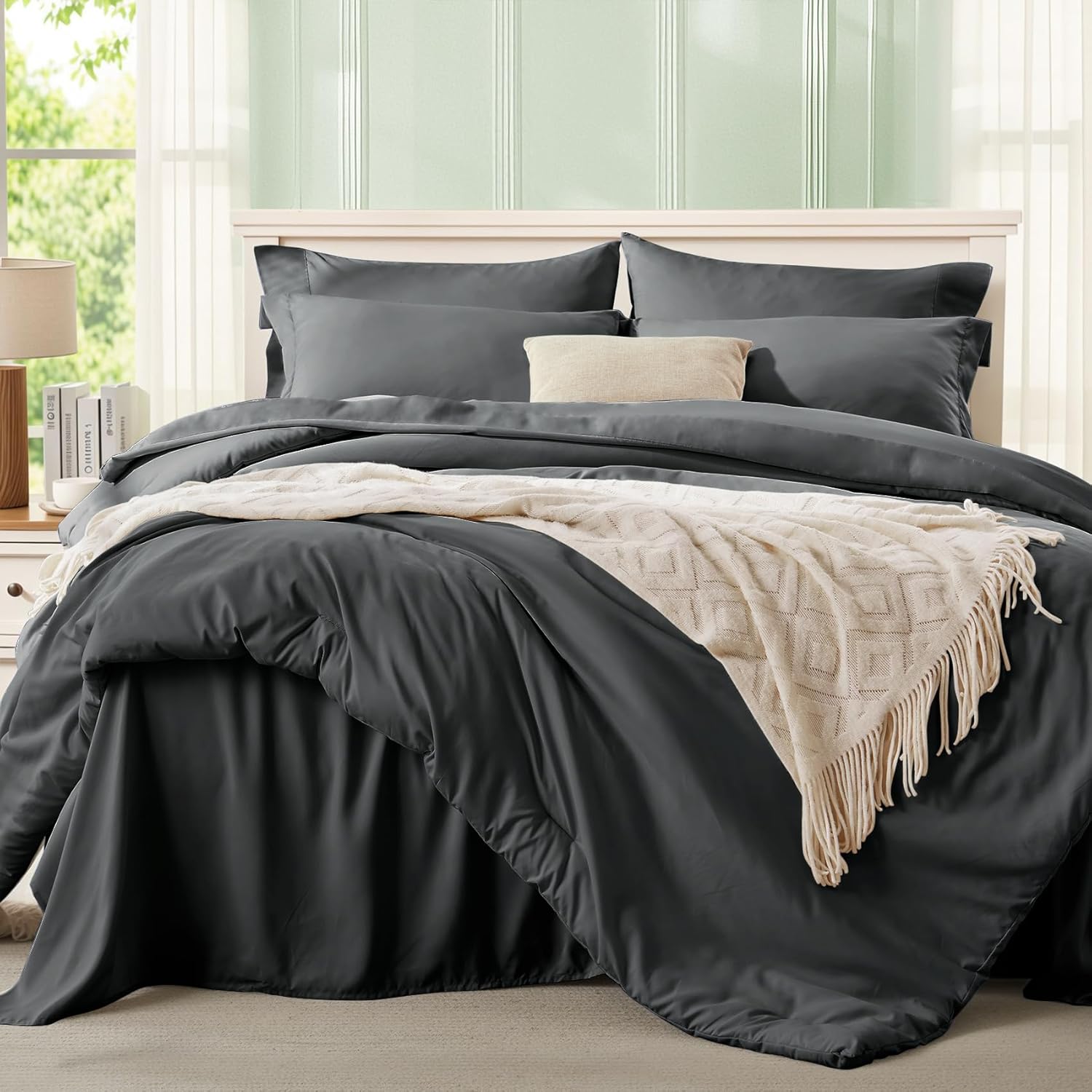 Queen Comforter Set 7 Pieces