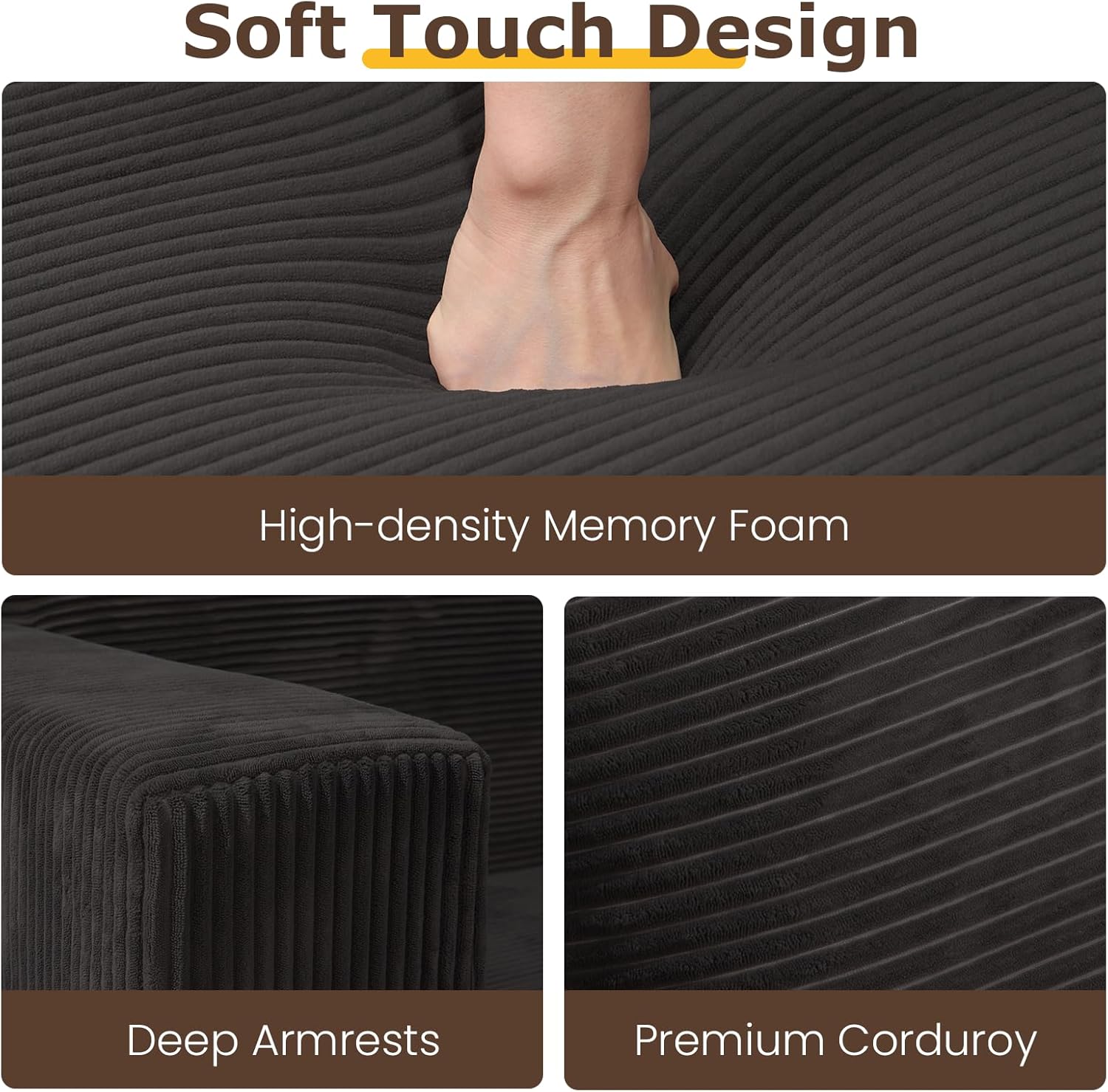 3 in 1 Loveseat Folding Couch