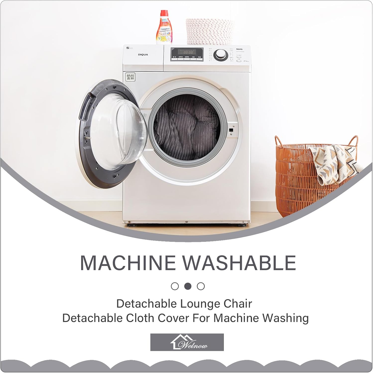 Accent Chair with Ottoman