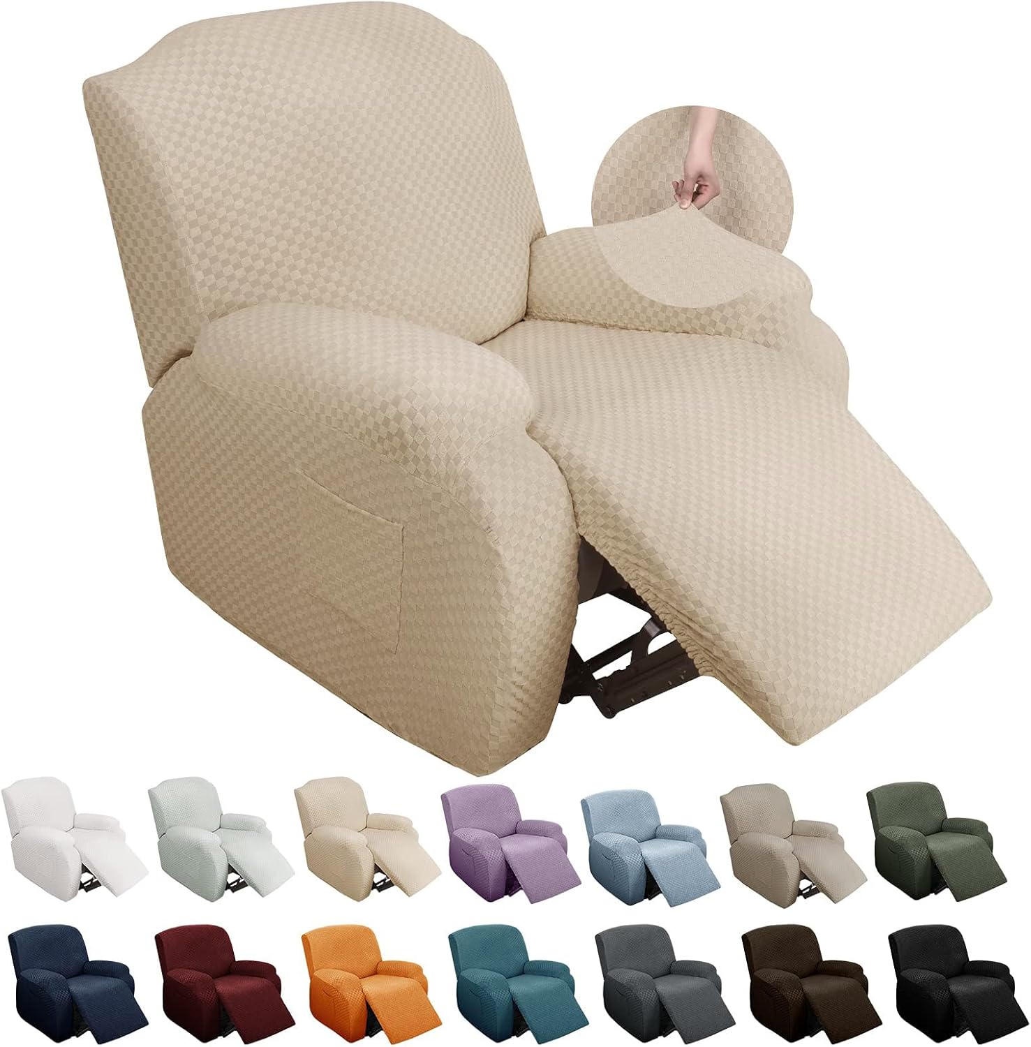 Stretch Loveseat Recliner Slipcover
