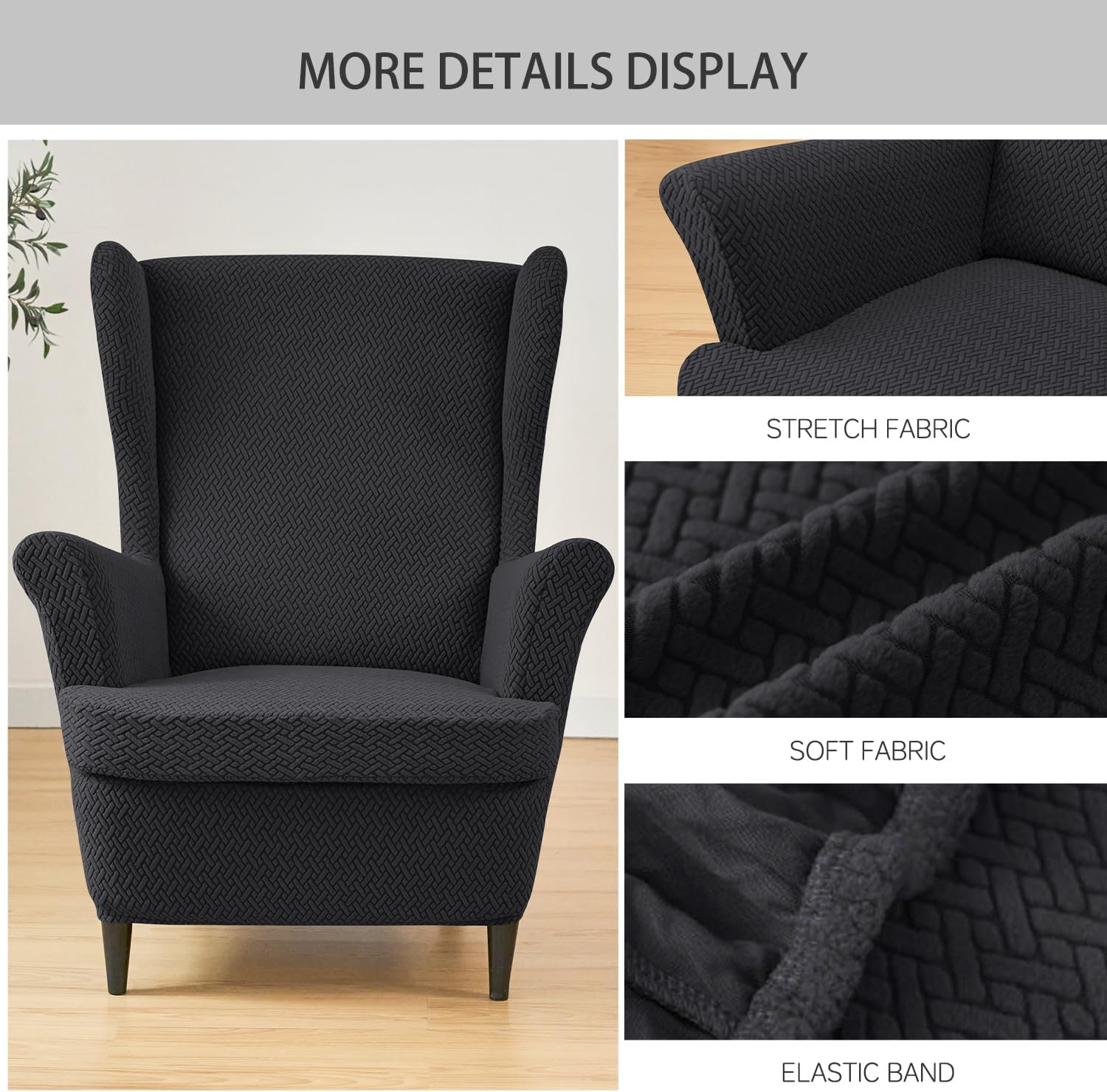 Wingback Chair Cover