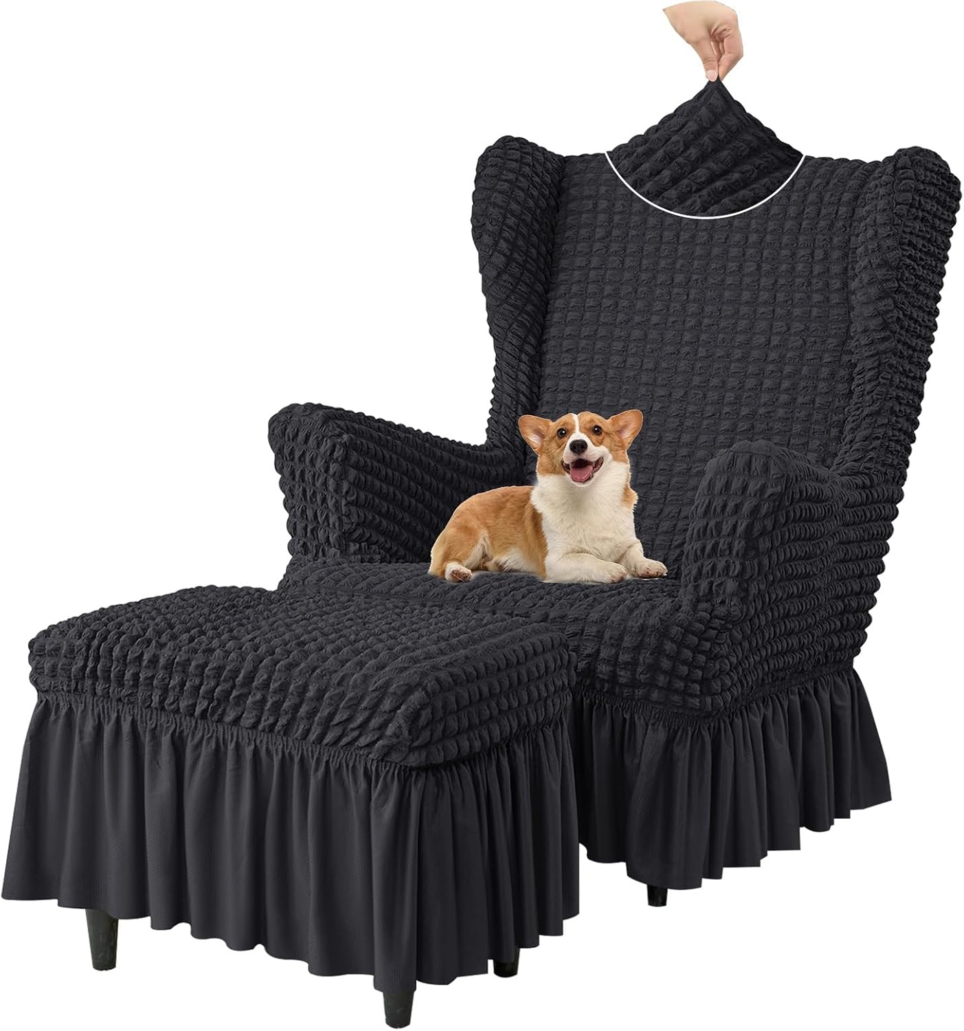 Wingback Chair Slipcover