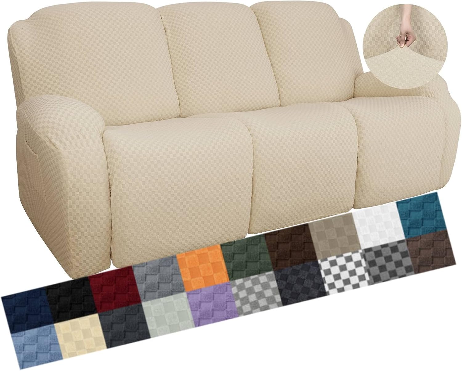 Stretch Loveseat Recliner Slipcover