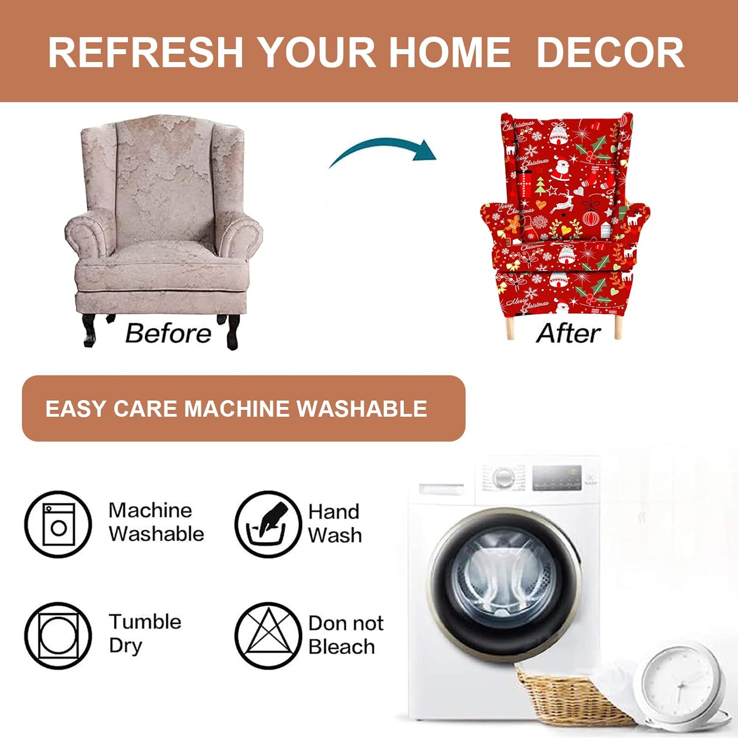 Wingback Chair Slipco