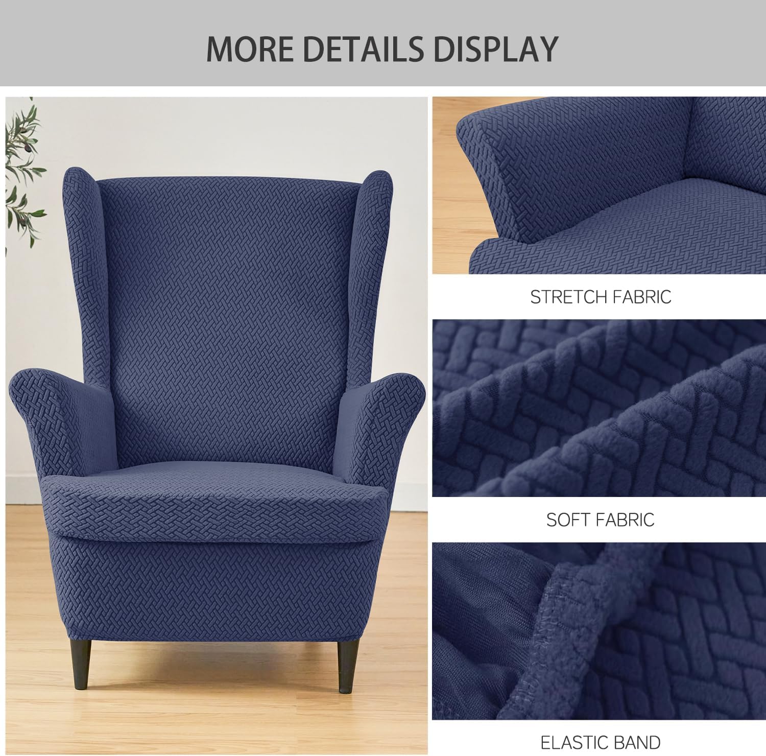 Wingback Chair Cover