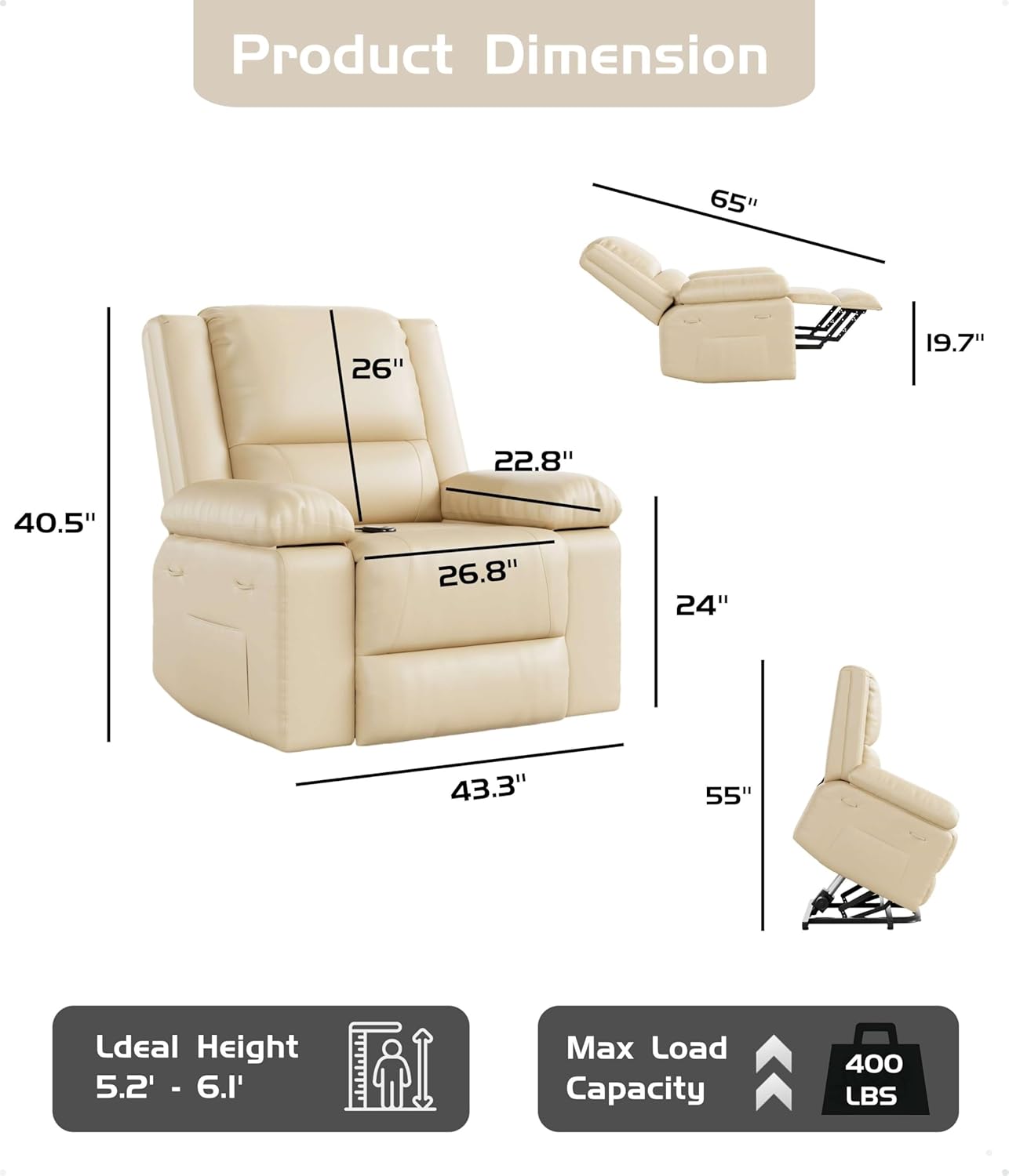 Power Lift Recliner Chair