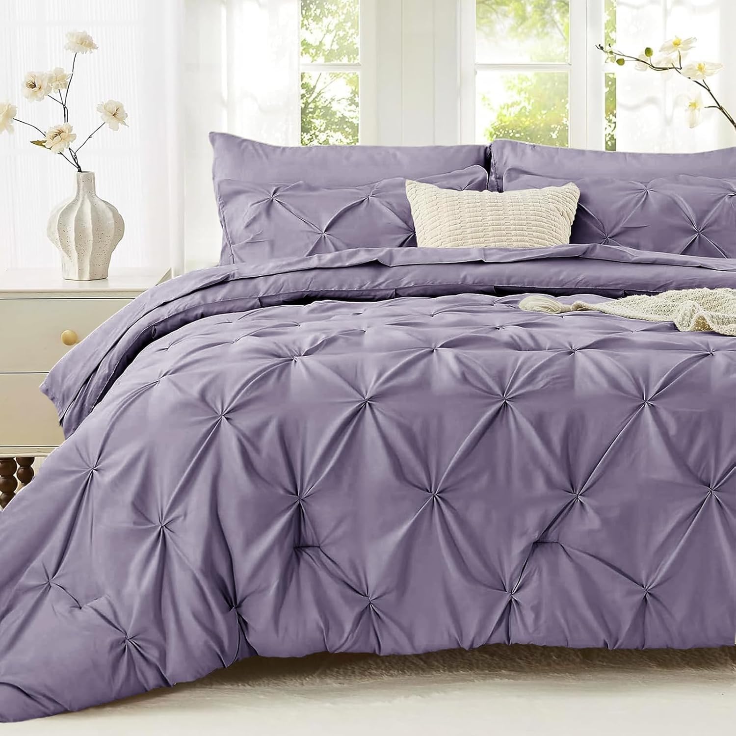 Queen Comforter Set, 7-Piece