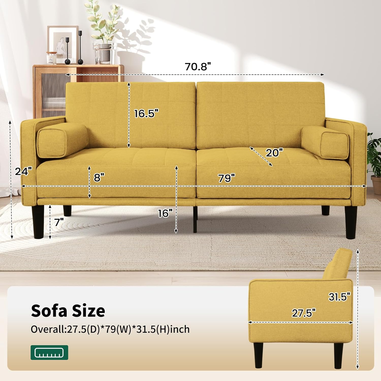 Comfy Loveseat Sofa
